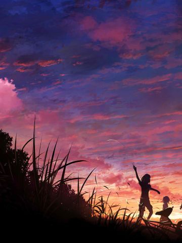 唯美高清动漫风景电脑壁纸 下载