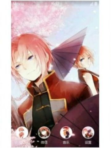 夜兔族兄妹 银魂 安卓主题