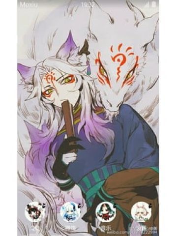 网易手游阴阳师 sr式神 妖狐 安卓手机主题下载