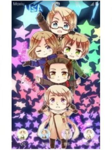 我行我素 黑塔利亚 安卓主题