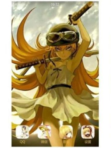 可御姐可萝莉的忍野忍 物语系列 安卓主题