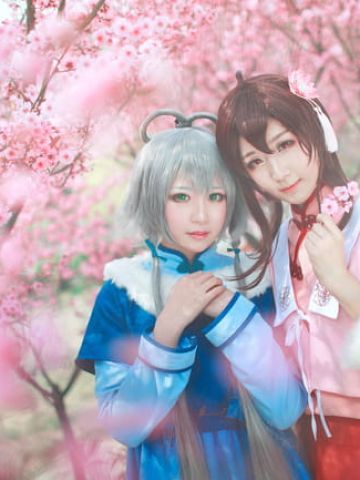 【授权】VOCALOID南北组 乐正绫&洛天依COS