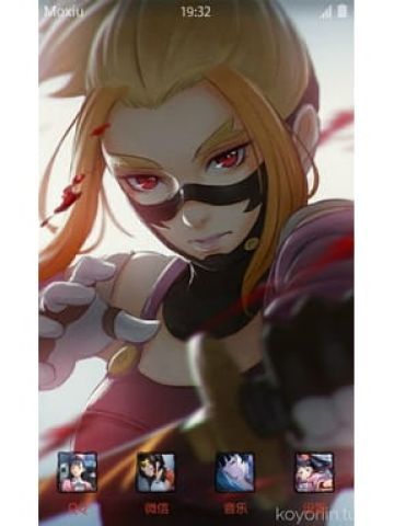 甲铁城的卡巴内瑞 滅火 安卓手机主题