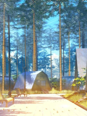 用心感受的美景 全景风景动漫壁纸