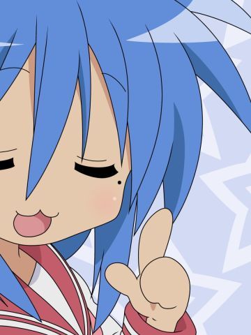 幸运星 星星背景动漫电脑壁纸下载