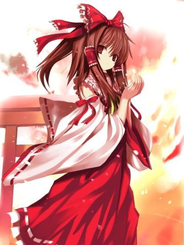 东方Project 永远の巫女博丽灵梦 动漫手机壁纸下载