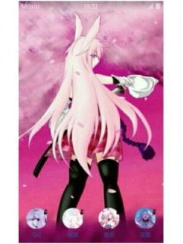 百合之魂八重樱 崩坏学园 安卓主题