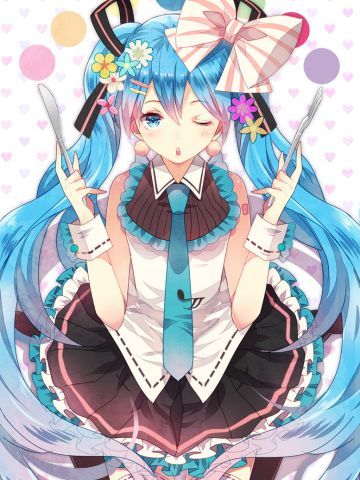 偶像公主初音miku 手机壁纸美图