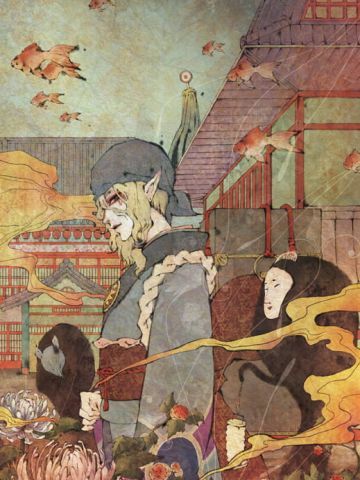 转发有好运哟~锦鲤动漫手机壁纸下载