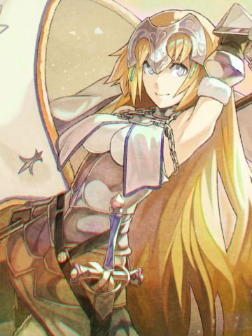 为了守护秩序而挥剑 圣女贞德 高清电脑壁纸下