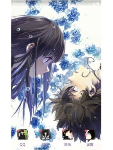 冰菓 折木奉太郎&千反田爱瑠 安卓手机主题下载