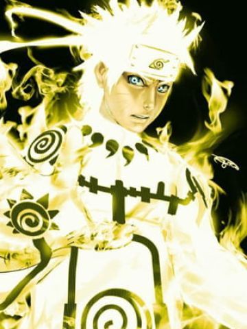 火影鸣人九尾结合体 壁纸下载