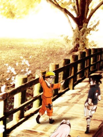 火影忍者之三人行手机壁纸