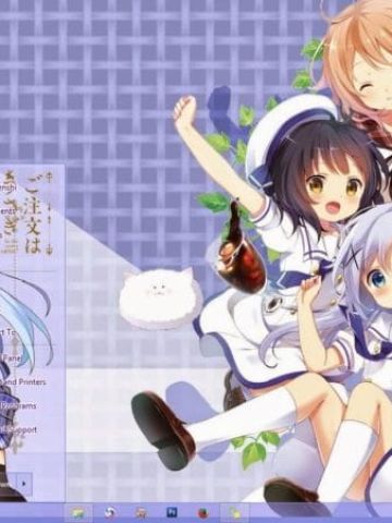 WIN8/8.1电脑主题 请问您今天要来点兔子吗？