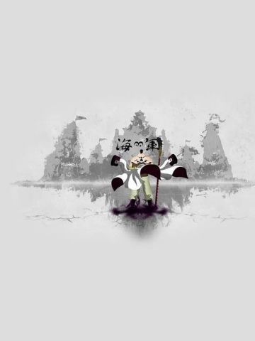 简约清新Q版海贼王壁纸