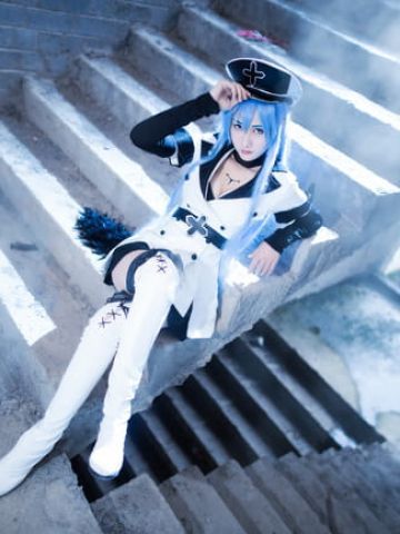 【授权】斩赤红之瞳冰霜女王 艾斯德斯COS