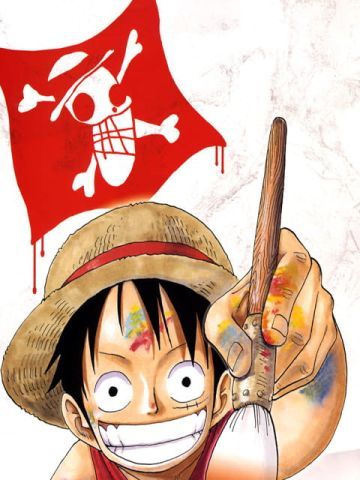 海贼王路飞卖萌系列手机壁纸