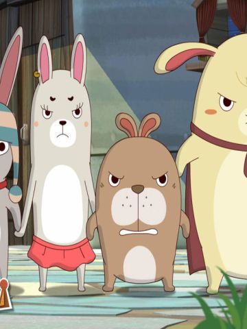 经典重现龟兔赛跑可爱壁纸