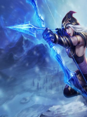 LOL寒冰射手 艾希性感壁纸