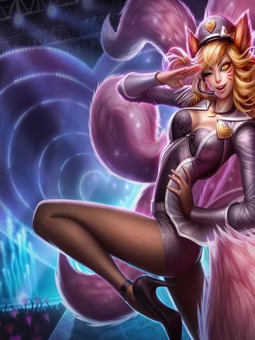  LOL九尾妖狐阿狸高清壁纸