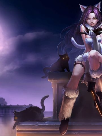 LOL壁纸 英雄联盟女英雄官方图片壁纸