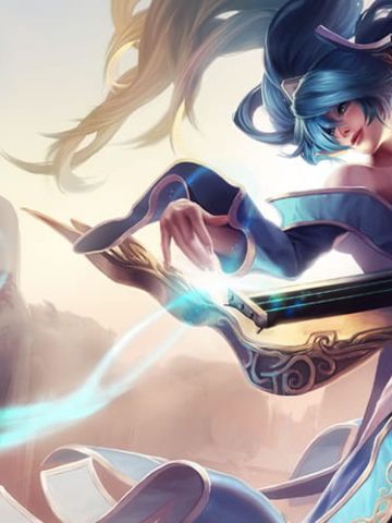 LOL琴瑟仙女壁纸