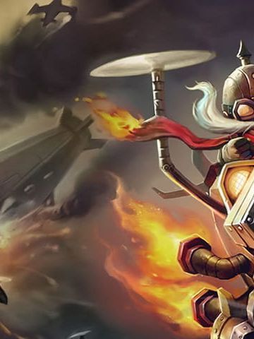 lol英勇投弹手库奇动漫游戏电脑壁纸