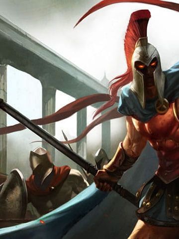 lol战争之王潘森动漫游戏电脑壁纸