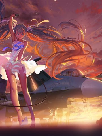 漫天繁星的天空 风景系列插画壁纸