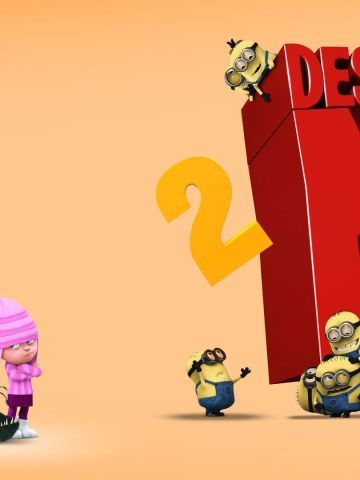 《神偷奶爸2》小黄人剧照电脑壁纸下载