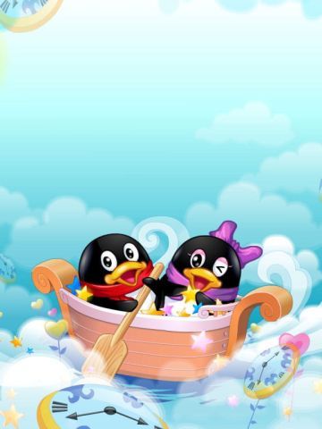 QQ宠物企鹅动漫高清游戏壁纸