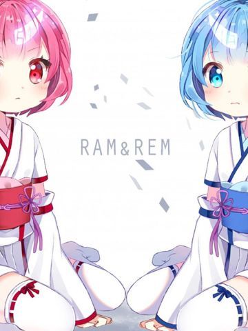 从零开始的异世界 蕾姆拉姆双子电脑壁纸