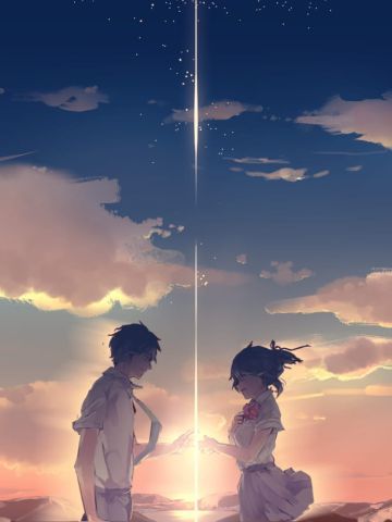 你的名字P站最新插画 电脑桌面壁纸