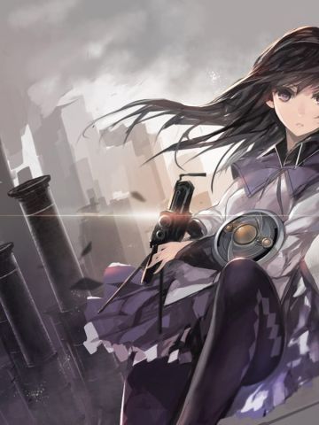 魔法少女小圆晓美焰动漫桌面壁纸