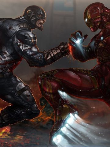 漫威 美国队长精美漫画动漫电脑壁纸下载