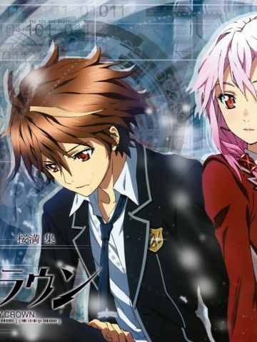 罪恶王冠 美丽少女蝶祈 动漫电脑壁纸下载