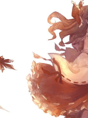 红白巫女《东方project》博丽灵梦桌面壁纸下载