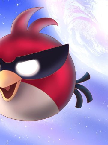 愤怒的小鸟 可爱小鸟精致电脑壁纸