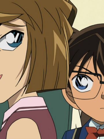 名侦探柯南 江户川柯南&灰原哀 动漫电脑壁纸下载