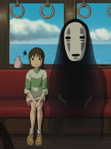 千与千寻 无脸男 动漫电脑壁纸下载