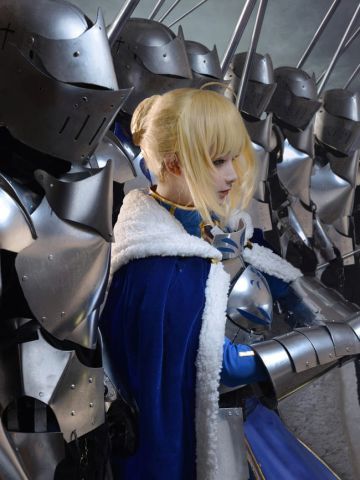 saber和骑士们 超还原cosplay