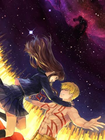 Fate/grand order 英雄王吉尔伽美什 动漫手机壁纸下载