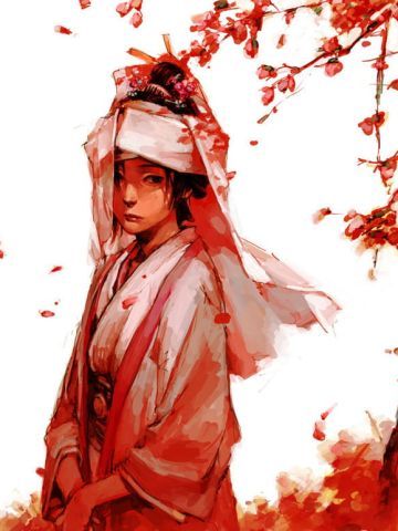 纯洁无暇 白无垢 动漫手机壁纸下载