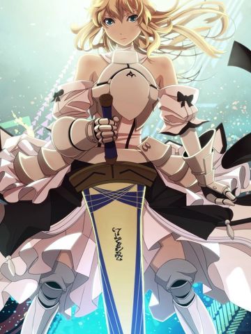 FATE吾王saber高清电脑壁纸下载