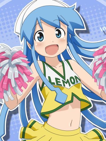 侵略!乌贼娘 高清电脑壁纸下载 的说