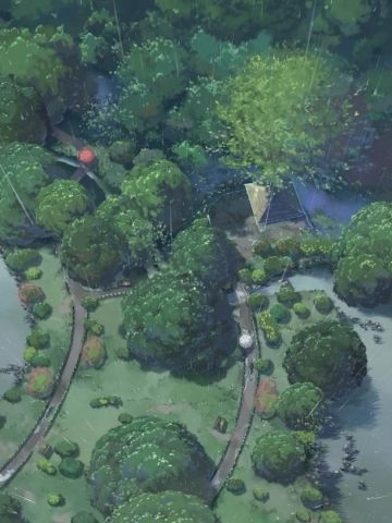 言叶之庭 高清动漫电脑壁纸下载