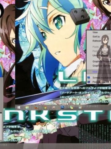 刀剑神域 桐谷和人win8电脑主题下载