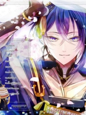 刀剑乱舞win8.1动漫主题下载