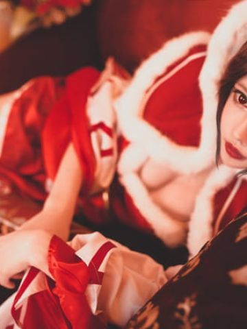 王者荣耀 圣诞恋歌貂蝉cosplay