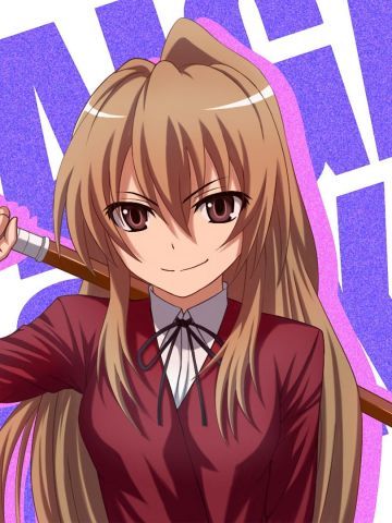 《龙与虎》傲娇萌虎逢坂大河电脑壁纸下载